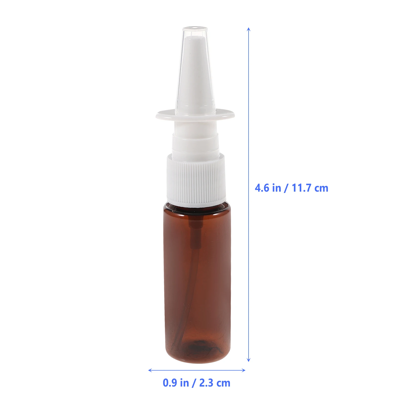 

20 Pcs Empty Spray Bottles Nasal Fine Mist Travel Containers Refillable Durable Reusable Pet Storage Dispenser For Sports