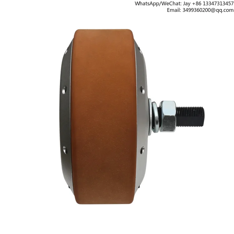 

Бесщеточный серводвигатель-редуктор для колесных тележек AGV, 8 дюймов, 48 В, 400 кг нагрузки, 200 об/мин, безредукторный, с оптическим энкодером 1024 импульса, сертификаты CE ISO9001, высокий крутящий момент