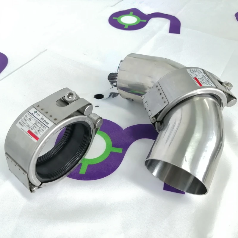 2022 New Pipe clamp Stainless Steel Elbow Pipe Repair Clamp, Repair Elbow Quickly and Easily