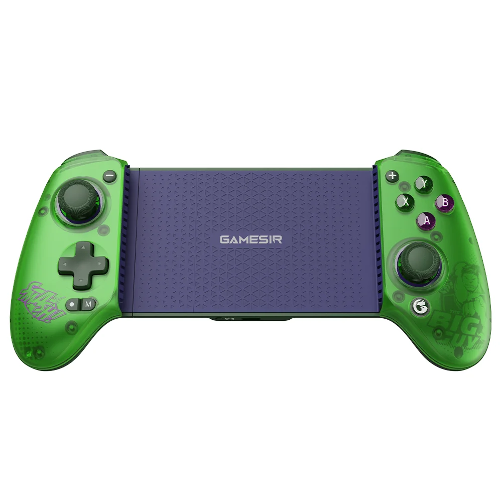 GameSir G8 Plus Hulk Edition Bluetooth Mobiele Gaming Controller voor Nintendo Switch 2, Android Telefoon, Tablets, iPhone, iPad, PC