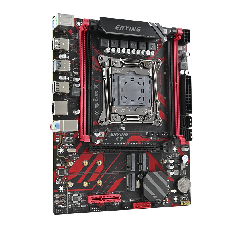 X99 Plus D4 LGA 2011-3 XEON X99 Motherboard DIY Intel E5 2620 2640 2666 2670 2678 V3 V4 support DDR4 RECC NON-ECC Memory NVME