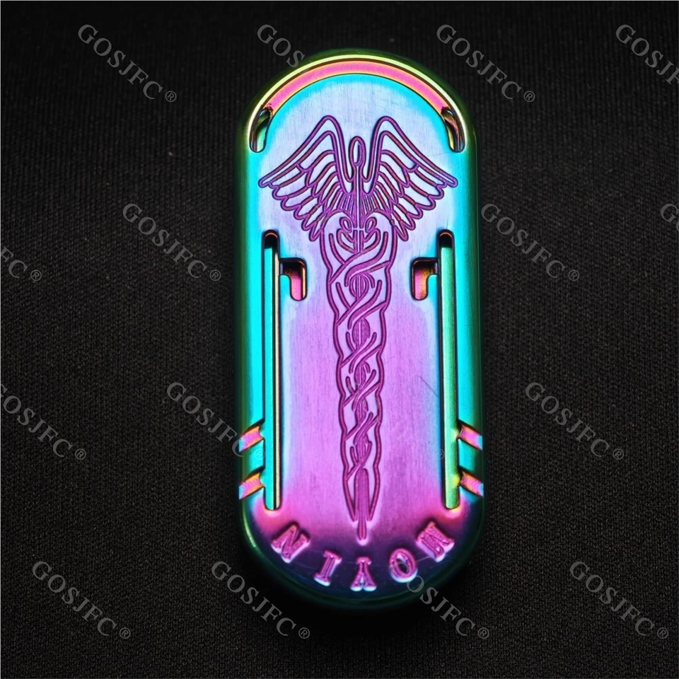 チタン製　音叉スライダー　フィジェット Amazon.co.jp: チタン合金 Hertz 音叉 磁気触覚スライダー EDC フィ