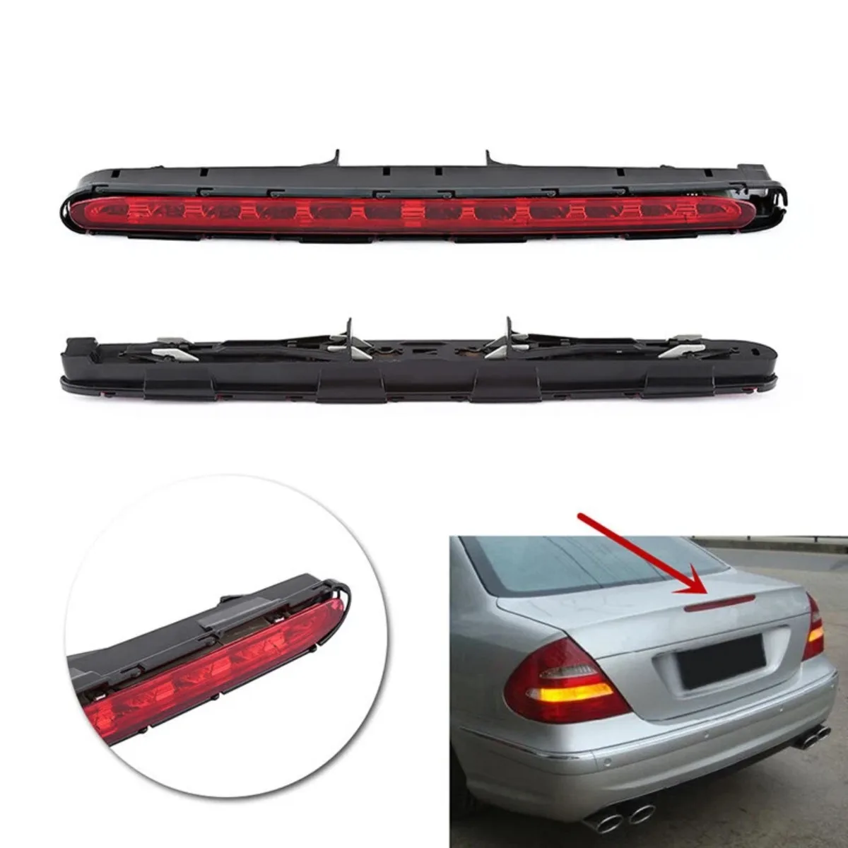 2118201556 Third Brake Light Stop Lamp Rear Light Height Level Brake Signal Light 3RD For Mercedes Benz E-Class W211 03-09