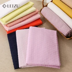0.5/1/2 Yard Summer Thin Ans Soft Cotton Jacquard Fabric By Half Meters For Sewing Women's Clothing Children's Clothes W300072