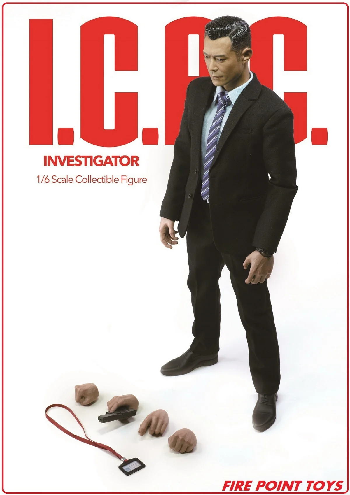 1/6 Scale Action Figure Doll Hong Kong ICAC Investigator Louis Koo 12