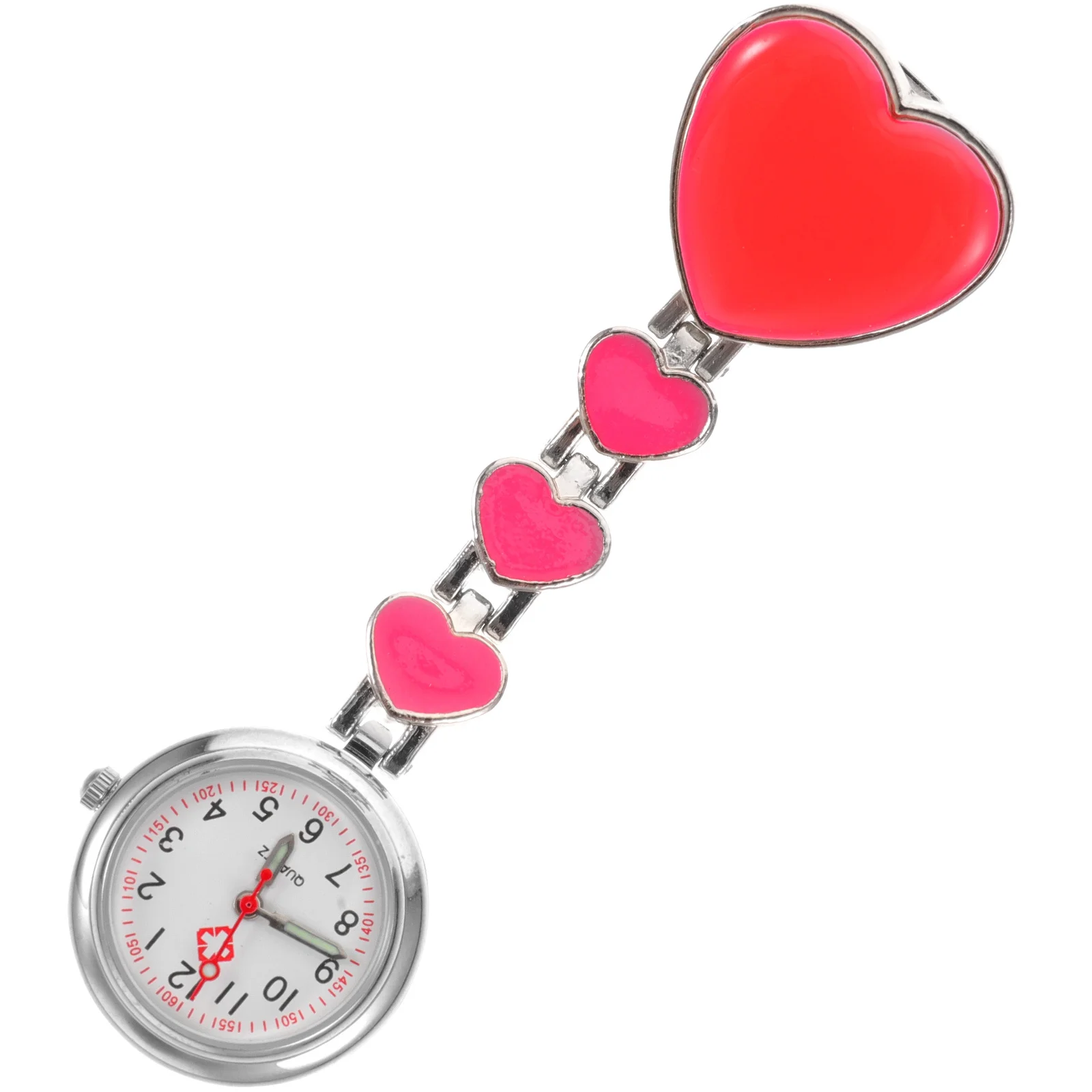 1Pcs Nurse Hanging Watch Durable Long Lasting Use Simple Design Exquisite Detail Practical Easy Read Good Clothing Decoration