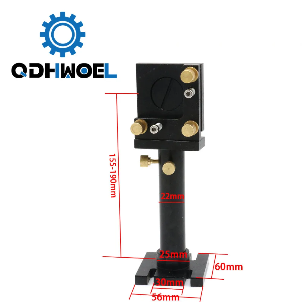 QDHWOEL Co2 Laser First Mirror Mount 20mm for Laser Reflect Mirrors 20mm 3et.