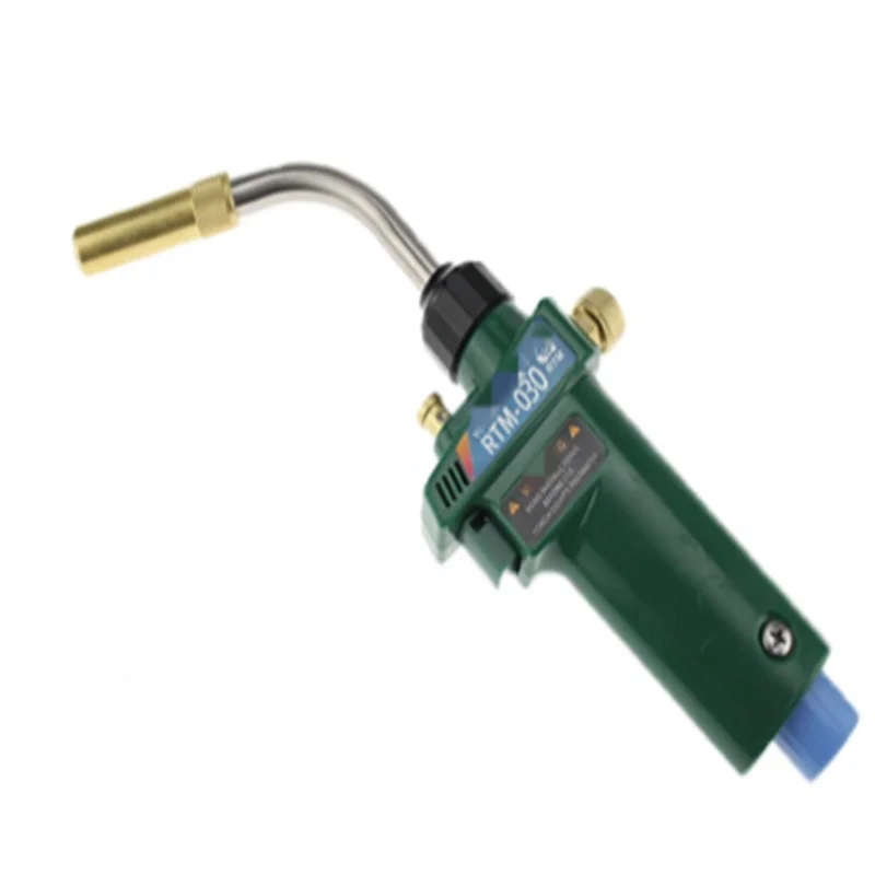 Braze Welding Torch MAPP Propane Gas Torch Self Ignition Trigger Style CGA600 for 19mm Copper Pipe Tube Welding Repair