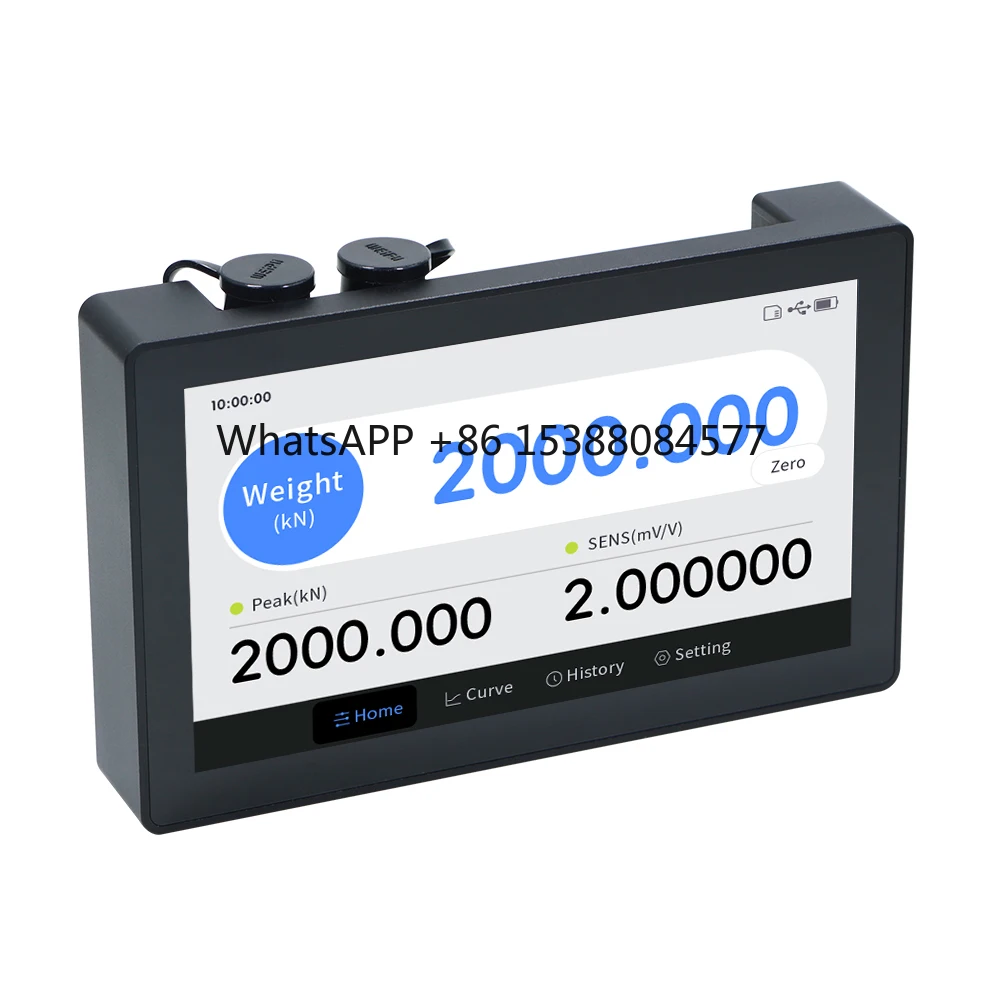 

Load Measuring Instrument Force Sensor Weighing Tensile and Compressive Testing Machine Impact Detection Special DS052B