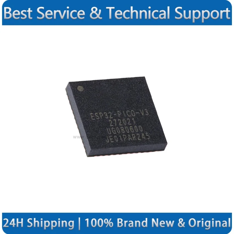 ESP32-PICO-V3 LGA-48 Wi-Fi+ Bluetooth dual-mode 4MB flash 32-bit dual-core MCU chip New Original