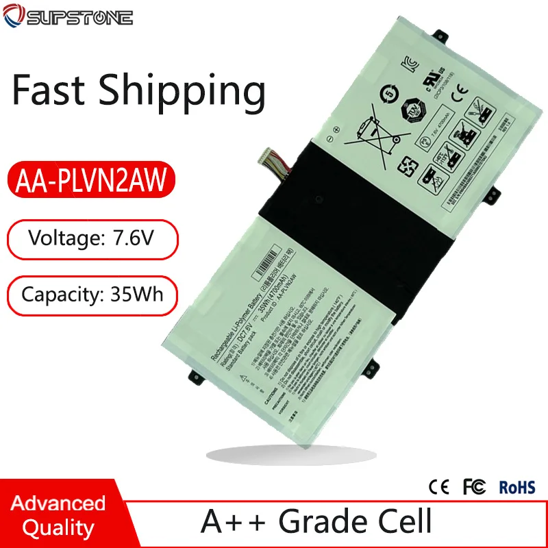 New AA-PLVN2AW Laptop Battery For Samsung ATIV Book 9 NP930X2K-K04HK NT930X2K 930X2K-K01