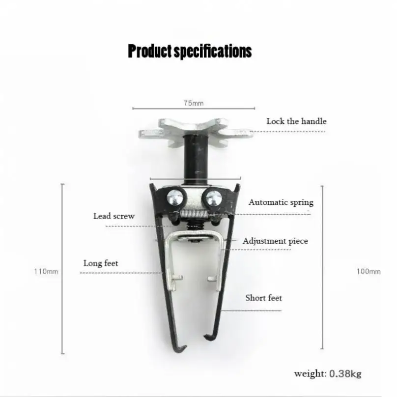 Universal เครื่องยนต์ Overhead Valve สปริงคอมเพรสเซอร์วาล์ว Remover Jaw ซีลก้านเครื่องมือ