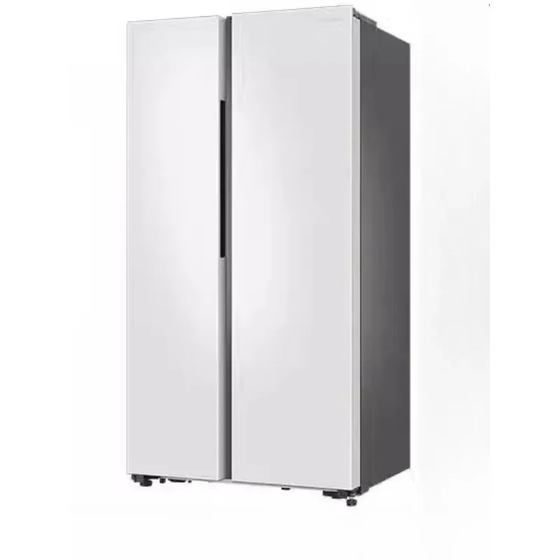 654L white refrigerator double door large capacity household frequency conversion bacteriostatic net taste first-class energ