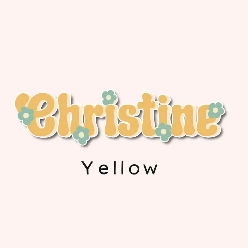 1 قطعة ملصق مخصص-ملحق اسم الرسوم المتحركة الشخصية |   هدية فريدة من نوعها لطيفة منقوشة بالليزر للمراهقين للاستخدام اليومي