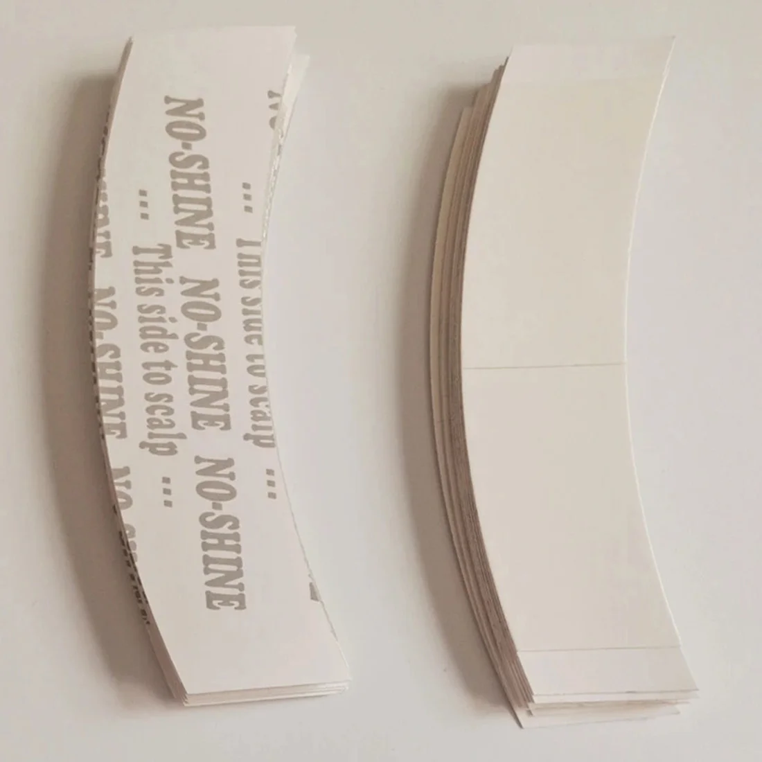 

B78B-108Pcs/Lot No Shine Wig Double Sided Tape Hair Adhesive Extension Tape Strips Waterproof For Toupee/Lace Wigs Film