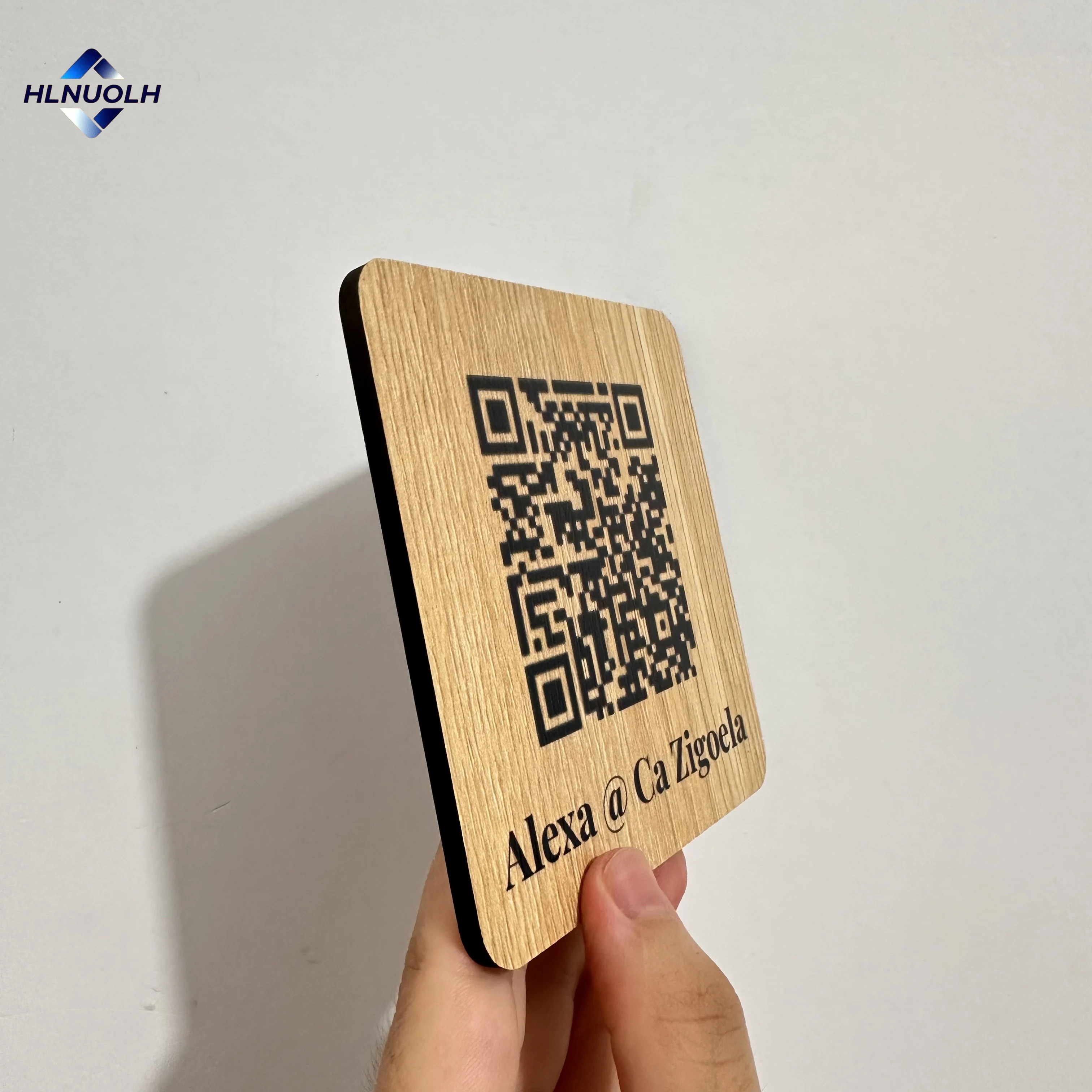 

Customized Wooden Business Leave A Review, QR Code Signs, Google Review,qr Code Plaques for Business,instagram Qr,Code Plate