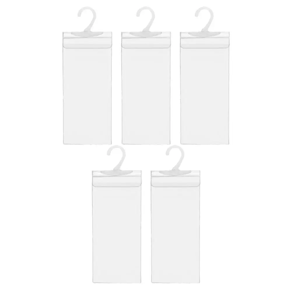 5Pcs Handicapped Placard Holder Transparent Disabled Parking Permit Holder Car Rearview Mirror Hanging Parking Gadgets