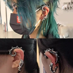 Games Splatoon3 Earrings Trendy Punk Style Ear Stud Ear Clip Cosplay Props Jewelry Accessories Halloween Props