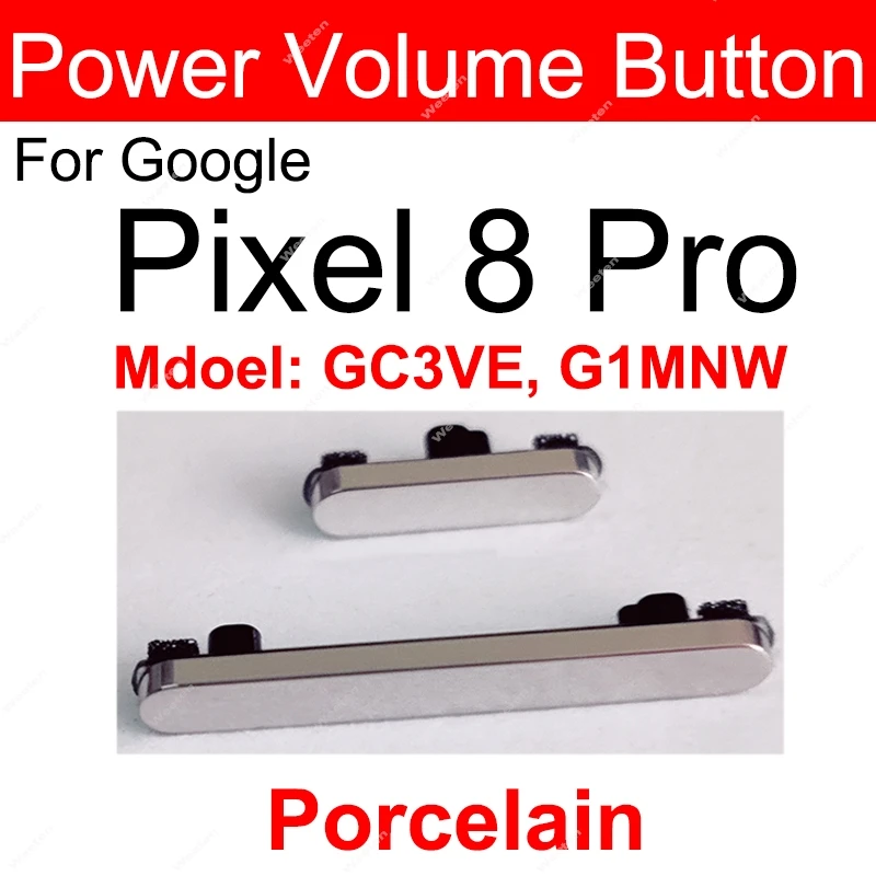 Für Google Pixel 6 7 8 Pro 6pro 7pro 8pro On Off Power Volume Seiten tasten Lautstärke Power Tasten Ersatzteile