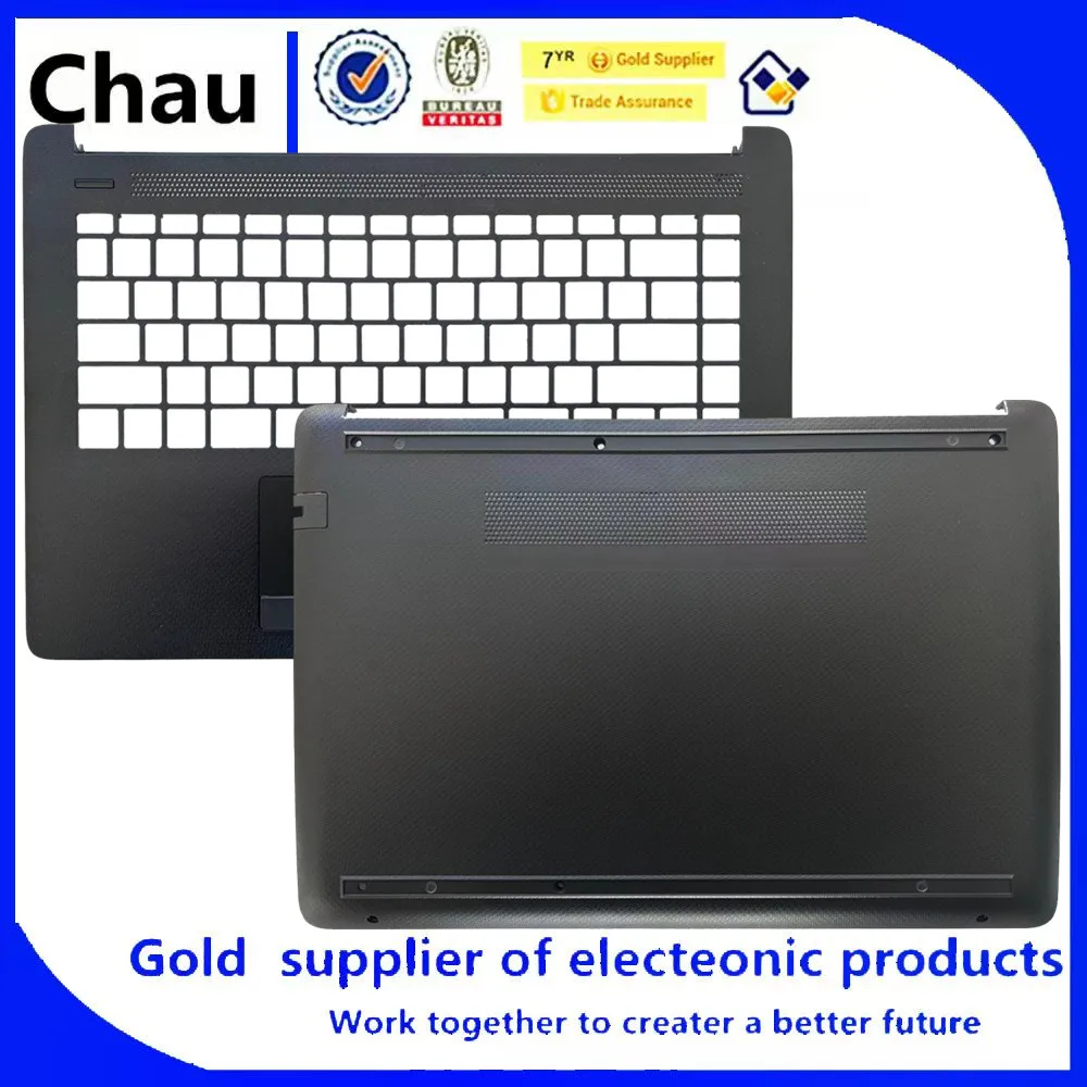 

New For Chau Pavilion 14-CM 14-CK 14-DG 14-CY 240 245 246 G7 14Q-CS TPN-I131 Upper Case Palmrest Cover / Bottom Case