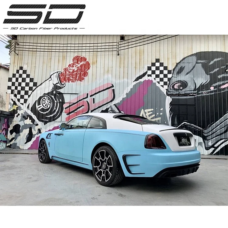 قطع غيار السيارات لـ Rolls-Royce Wraith Body Kit Wraith ترقية طقم هيكل المصد الأمامي والخلفي طراز MSY