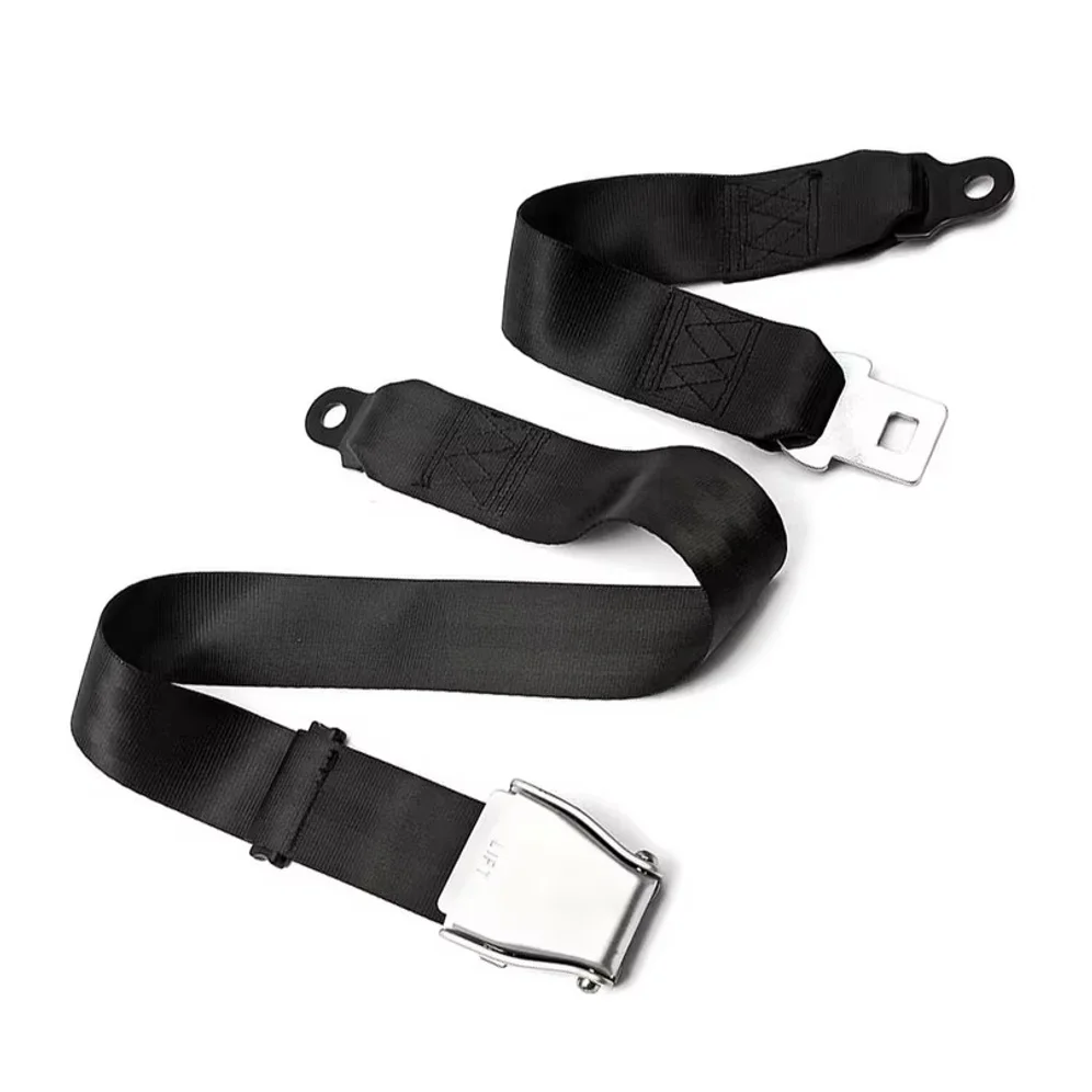 Aviation Seat Belt Safety Seats Extender Car Accessories Two Point Belts Universal Equipments Security Stripe Extender