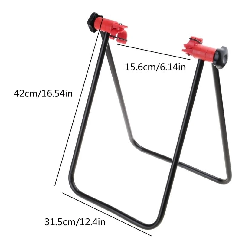 Rennrad Dreieck Boden Ständer Faltbare Fahrrad Reparatur Rack Parkplatz Ständer Halter Stehende Fahrrad Halterung Wartung Rack – Detail 6