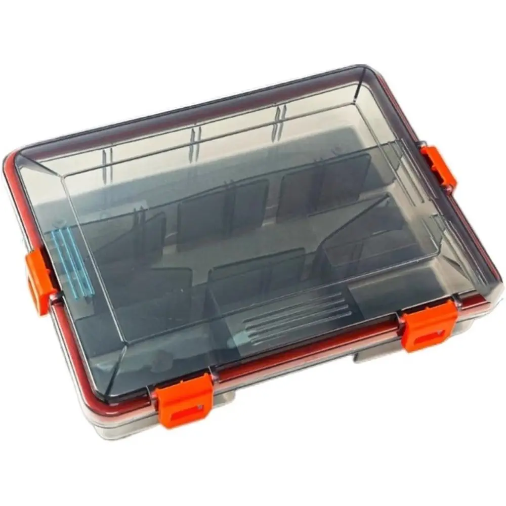 

Tackle Box Waterproof with Removable Divider, Sturdy Lure Storage and Terminal Tackle