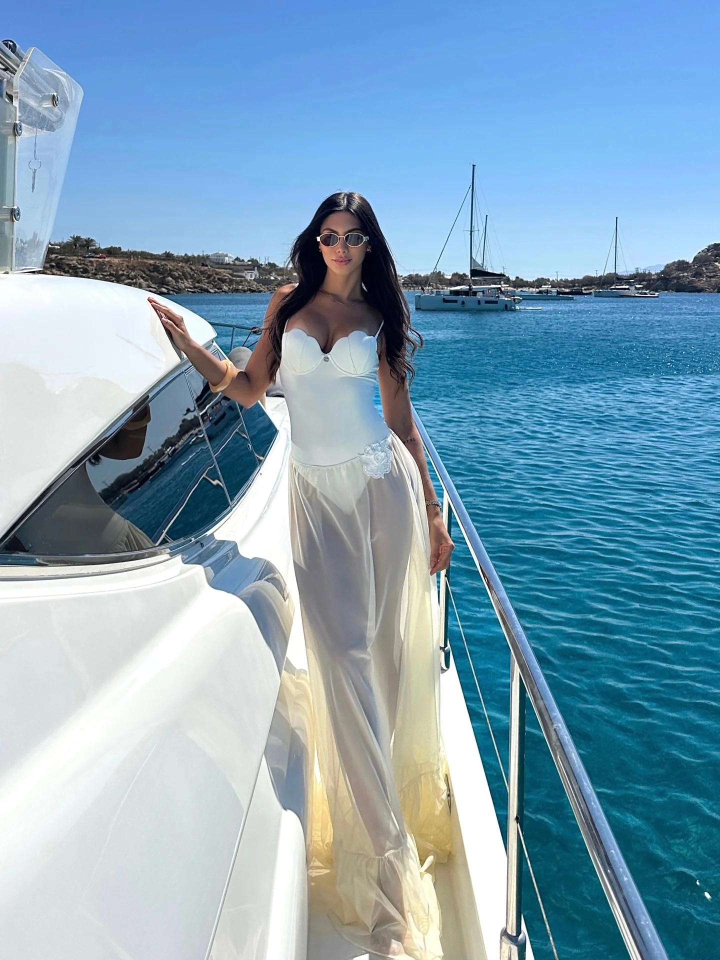 

White 2Pcs Flower Swimsuit Women Sexy Bikini Push Up Swimwear Striped Swim Suit Biquini Cover Up Bathingsuit Beachwear