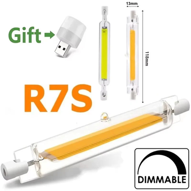 1PC 220V Dimmable H…