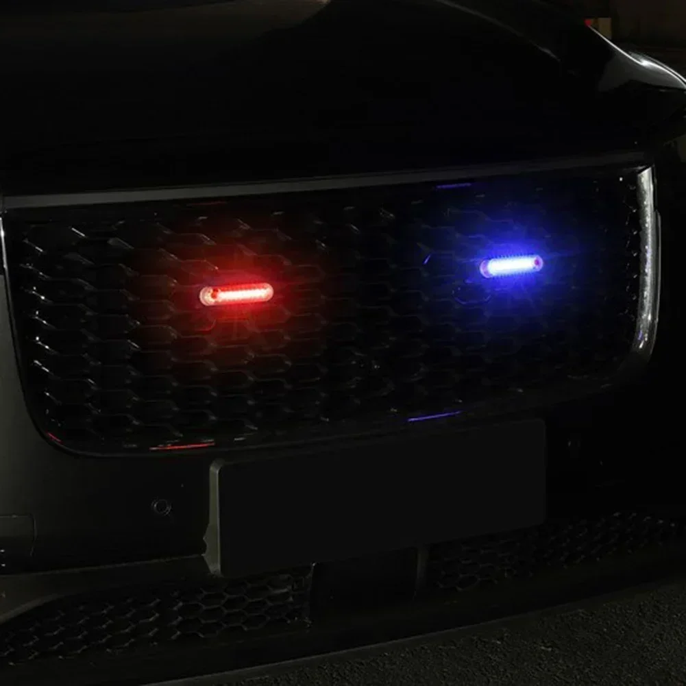 Mini LED Solar Power Car Strobe Light Night Security Simulated Alarm Anti-Theft Anti-rear Caution Lamp 5V 3W 2A
