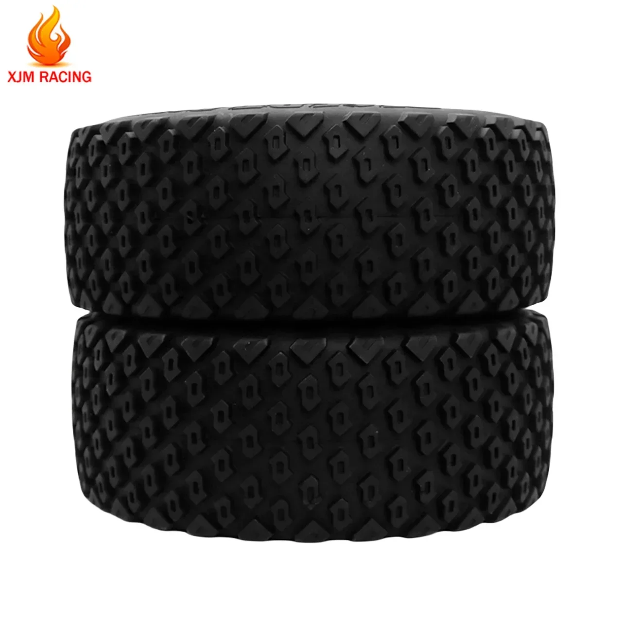 On-road Rear Tire Skin Set for 1/5 Hpi Rofun Rovan Kingmotor FID Mcd Gtb Racing Baja 5T Truck Rc Car Racing Parts