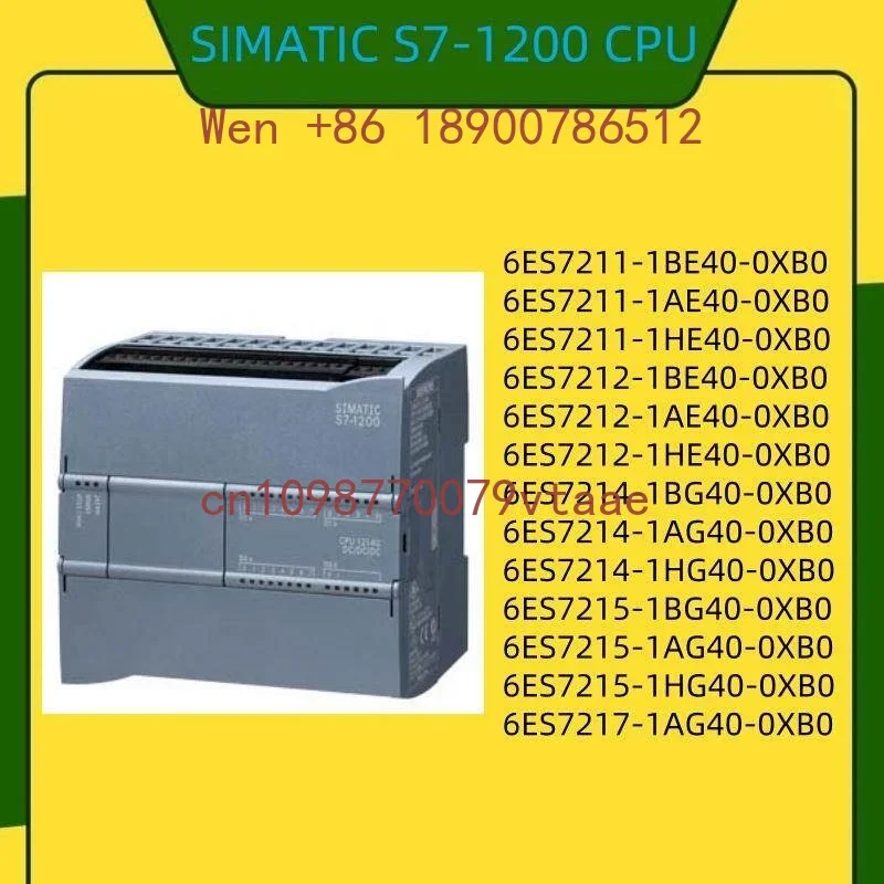 2027 in stock New original 1200PLC module 6ES7212/7214/7215-1BE/HE/AE/BG/HG/AG40-0XB0