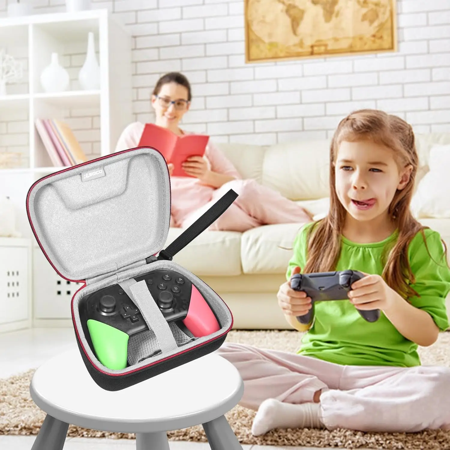 Protective Hard Case Suitable for Nintendo Switch Pro/Switch 2 Pro Controller (Case Only)