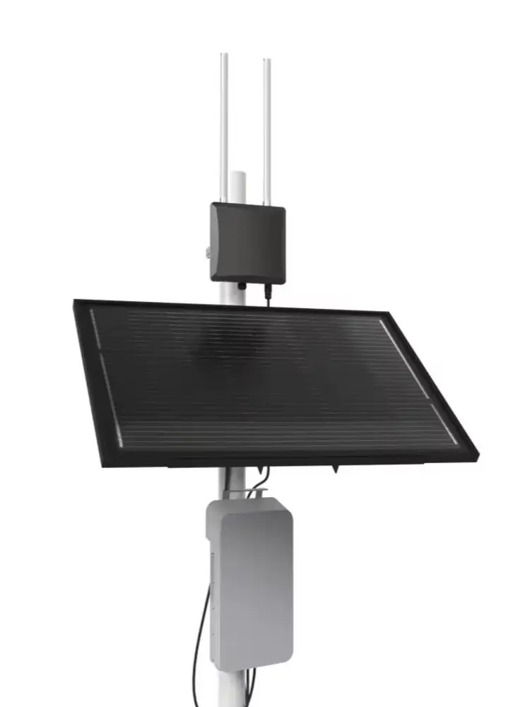 WisGate Edge Pro Solar (WisGate Edge Pro V2 + Battery Plus + Solar Panel Kit) Solar Powered Outdoor Gateway for LoRaWAN