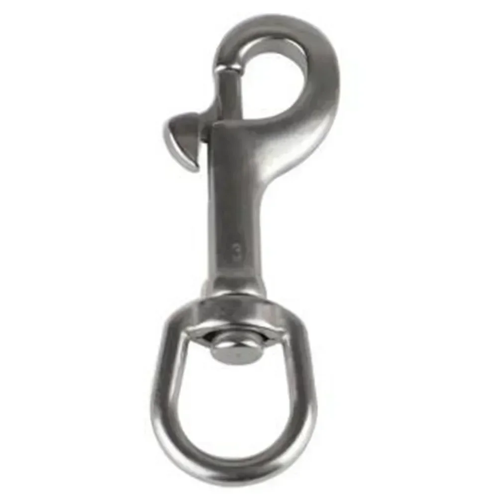 Stainless Steel Hook Premium Stainless Steel Snap Hook for Scuba Diving Pet Leash Flag Reliable and Functional Design