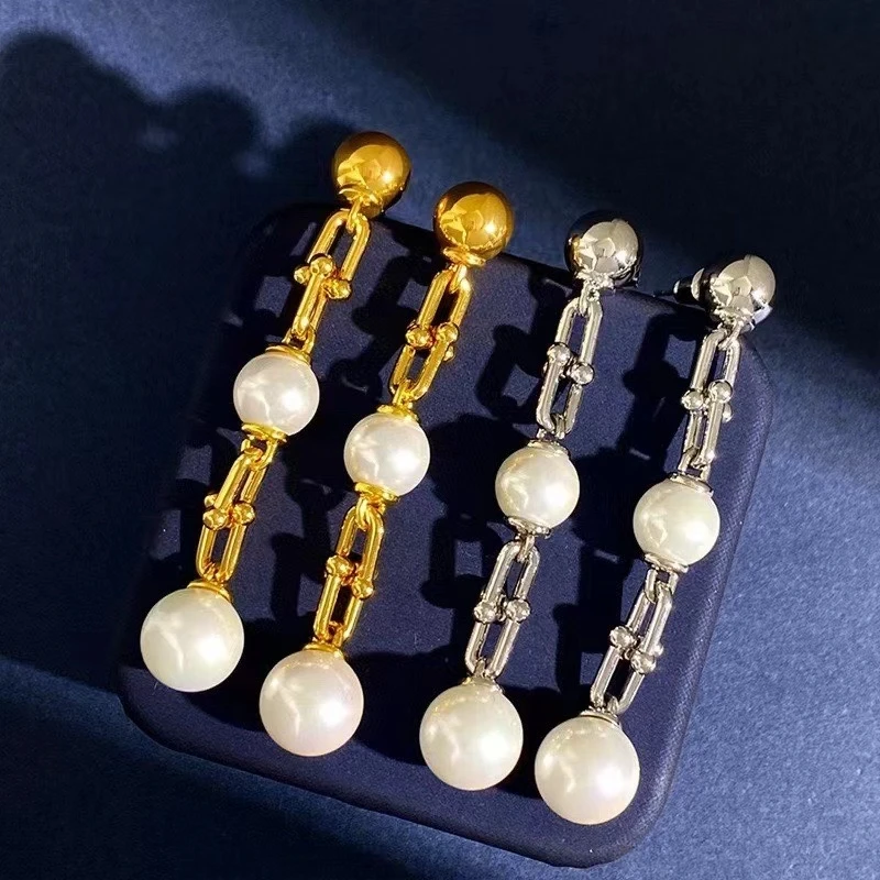 

Wholesale S925 Sterling Silver Earrings Mount Findings Settings Base Mounting Parts Accessory for 8-12mm Pearls 5 pairs/lot