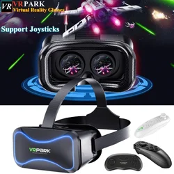 V7 4K Virtual Reality VR Glasses 3D Glasses Google Cardboard Box Headset Helmet for IOS Android Phone 4.7-6.7