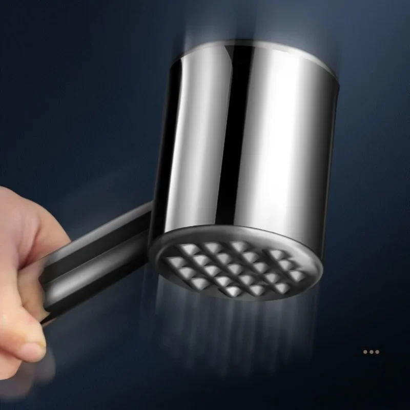 304 Stainless Steel Meat Hammer Multifunctional Meat Grinder Loose Meat Tenderizer Household Steak Pork Percussion Hammer Tool
