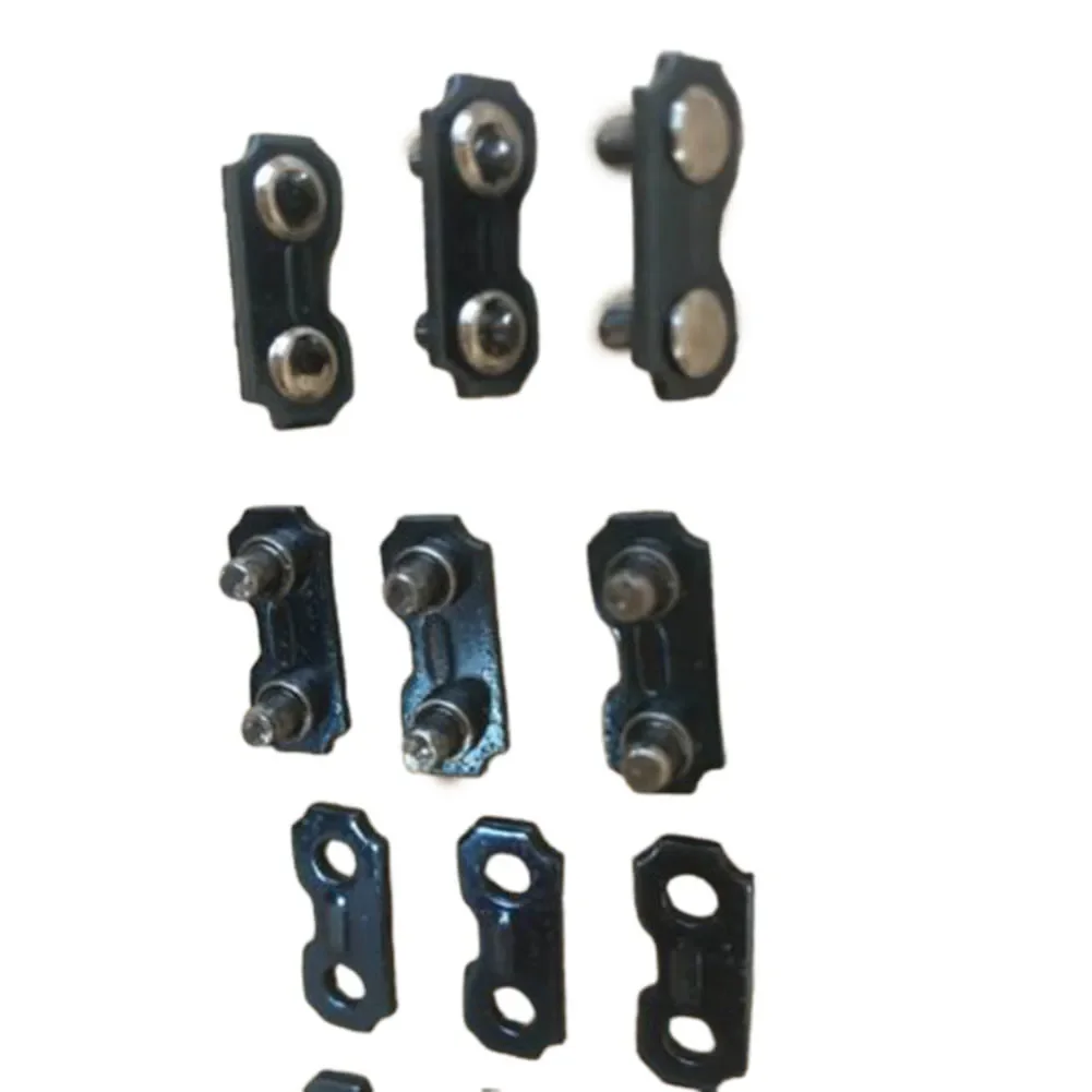 

Chainsaw Chain Link Black Chainsaw Parts Accessories Garden Power Equipment High Quality Hot Sale 12pcs 17.4mm X 7.4mm