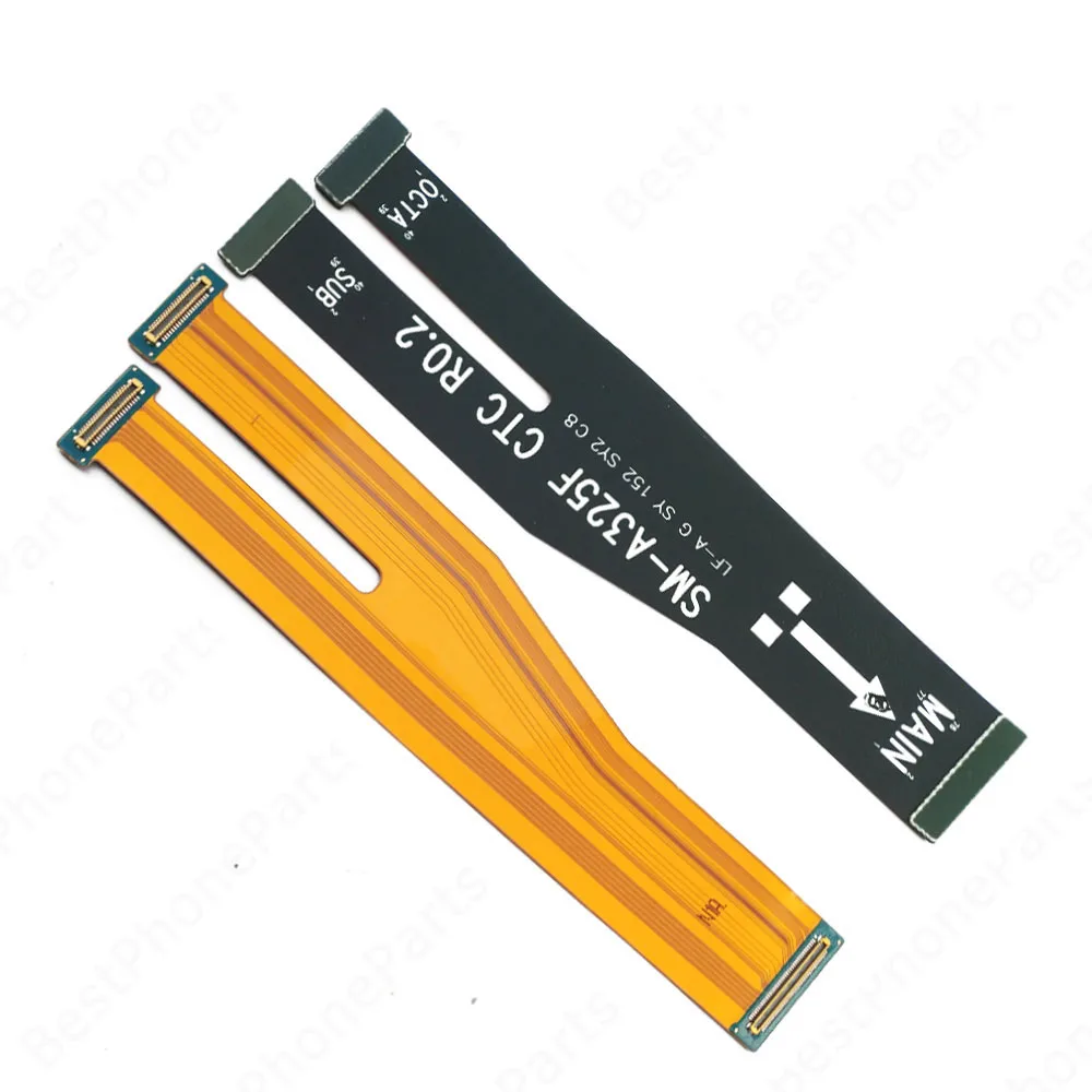 Main Board Motherboard PCB Dock Socket For Samsung Galaxy A03 Core A03s A13 A23 A33 A53 A73 5G Ribbon Mainboard Flex Cable