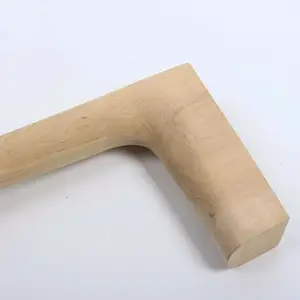 Unfinished vertical double bass neck, white double bass, size 3/4 12 Main Basses - №7