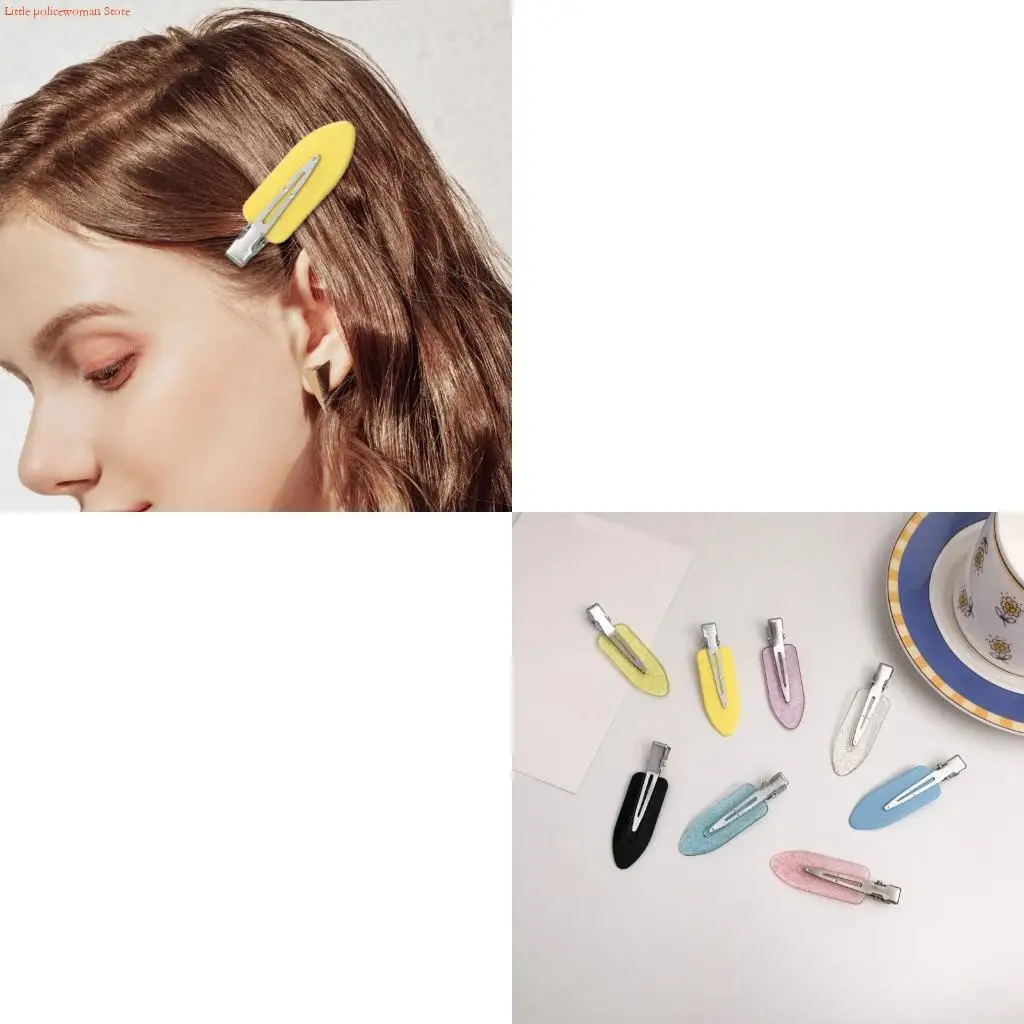 F92D Seamlessly Hair Clip Side Fix Fringe Barrette Makeup Washing Face Accessories Women Girls Styling Hair Pin