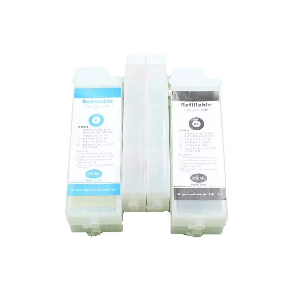 

PFI-102 PFI102 Refillable Ink Cartridges With Chip For Canon iPF500 iPF510 iPF600 iPF605 iPF610 iPF700 iPF710 iPF720 260ml