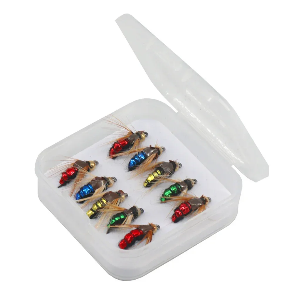 Boost Your Fishing Success Rate with 51040pc Fly Hooks Flies Insect Lures Bait Fly Fishing Decoy Bait Fish Hook