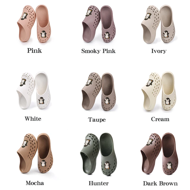 Penguin Printed Pet Hospital Shoes and Clogs Women Men EVA Anti-Slip Doctors Working Footwear Medical Nursing Shoes X08 view 5