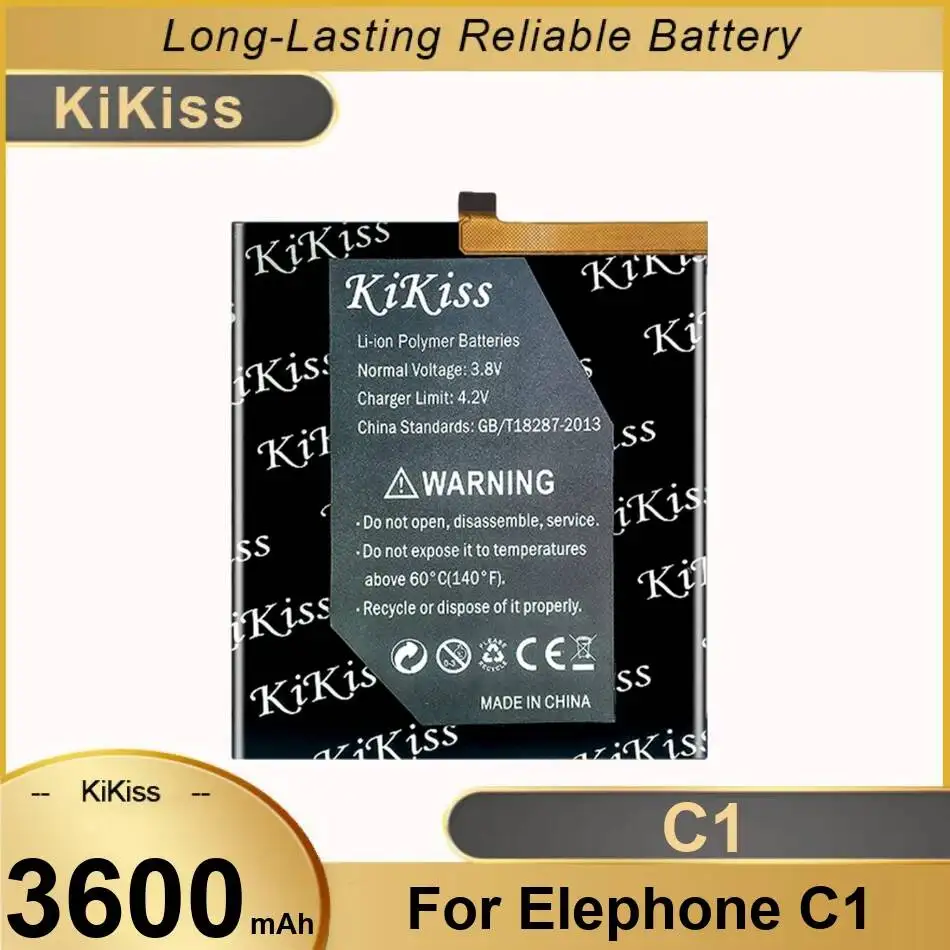 High Performance 3600mAh Mobile Phone Battery For Elephone C1
