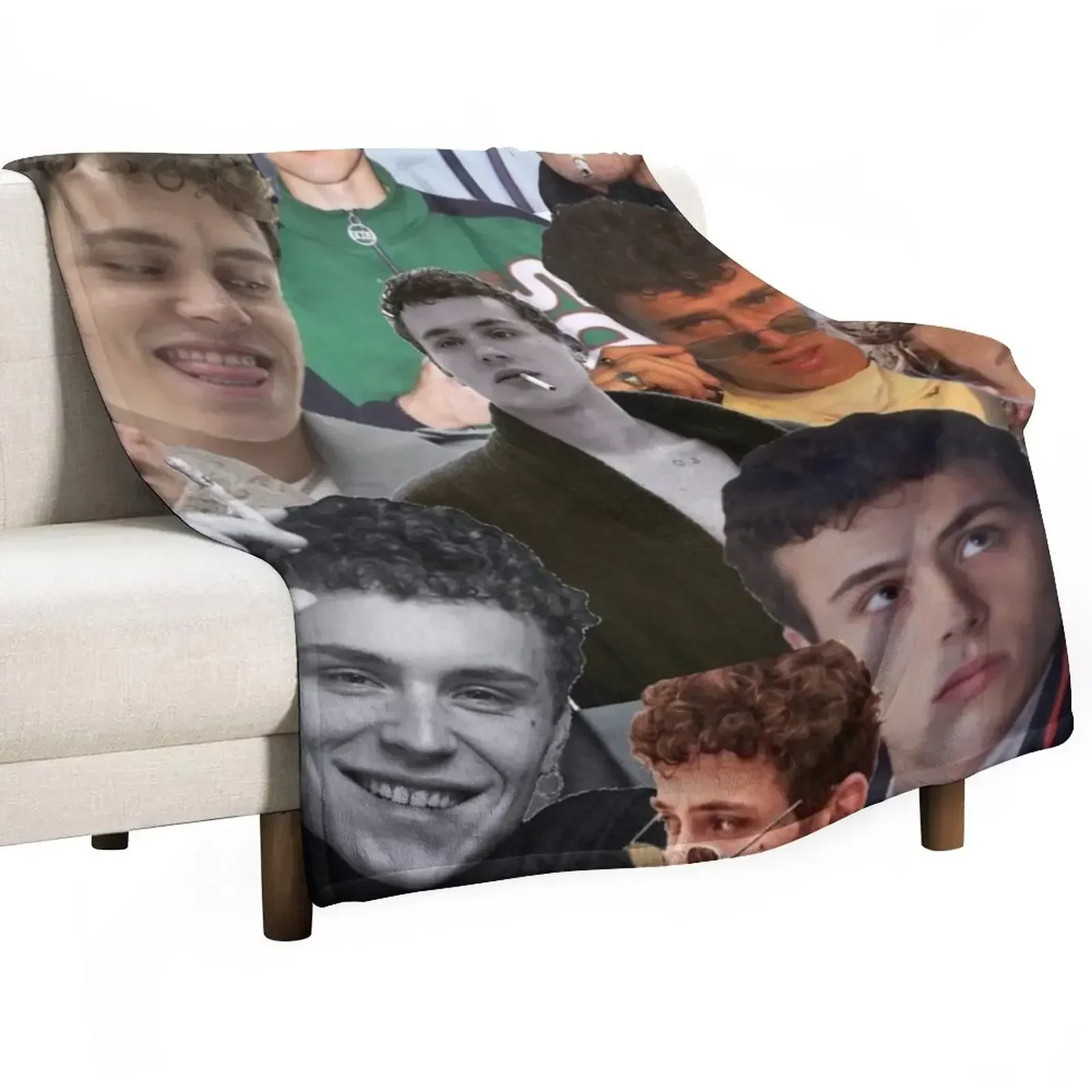 aron piper collage Throw Blanket Decorative Sofas manga Blankets