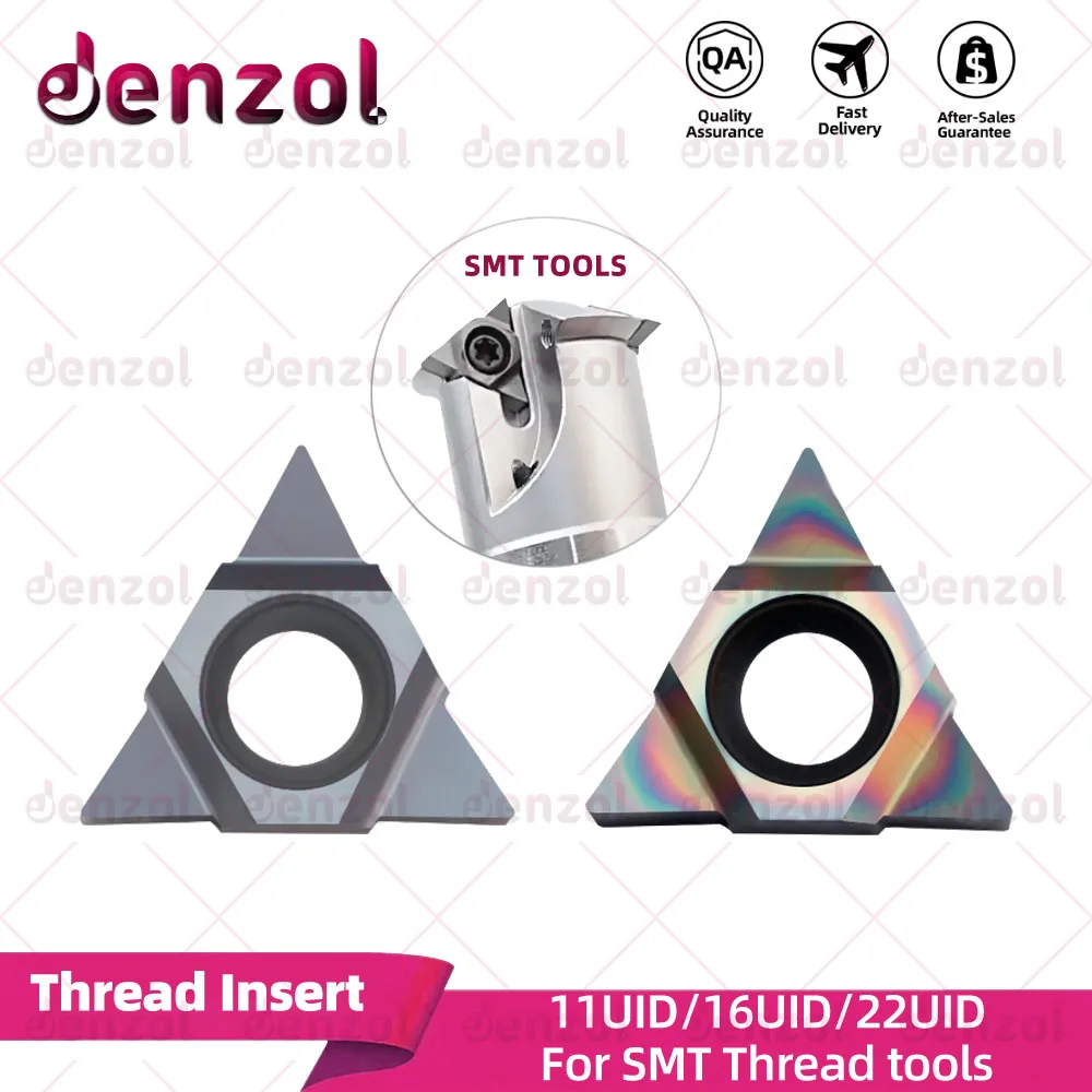 

11UID 16UID 22UID Deep hole thread insert SMT U-shaped milling teeth Inserts Stainless steel high hard steel TiAlN Coating 55 60