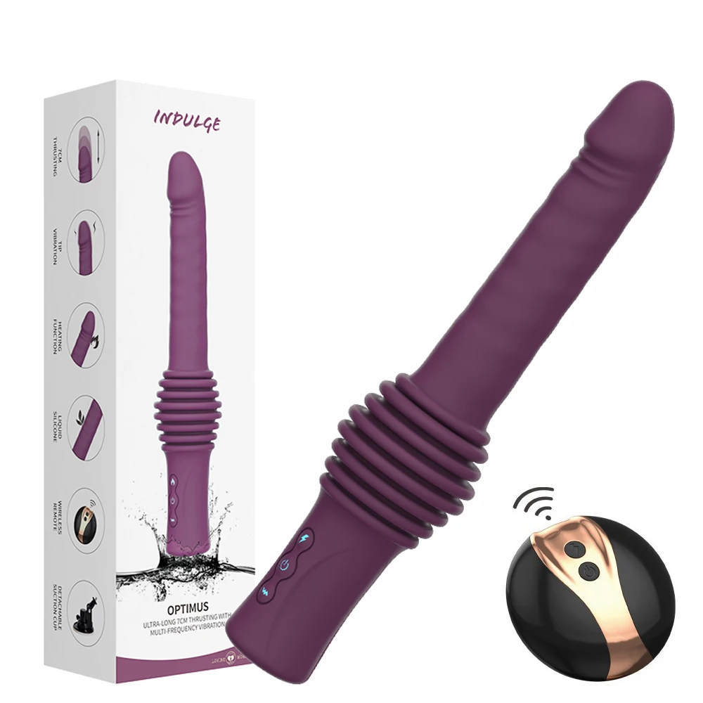 der größte dildo Remote Control Double Cock Ring with Telescopic Anal Plug Prostate  Massager, Vibrating Anal Butt Plug Sex Toy for Men Couples main image 1